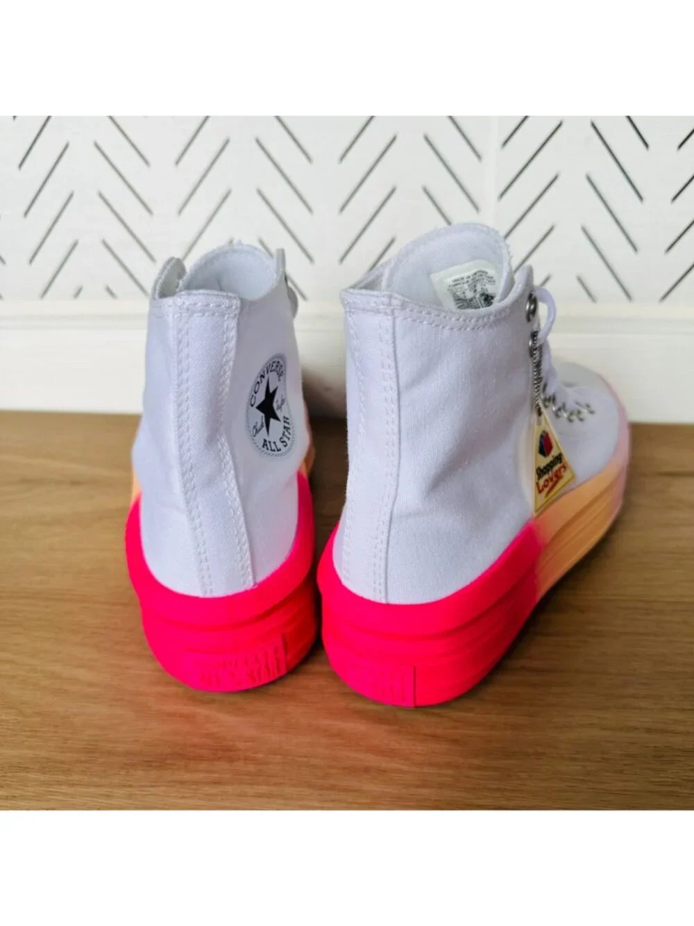 Converse Chuck Taylor Move Platform Ombre Sz 5.5 Big Kids Shoes Sneakers A07372C